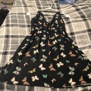 Sleeveless butterfly dress